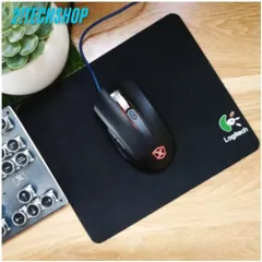 Lót chuột Logitech 18x20cm - Bàn di chuột gaming dày 2mm siêu bền cho mọi loại chuột - Mẫu 2023, bảo hành 12 tháng