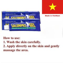 Gel Salonpas 30g - Giảm Đau Cơ, Đau Khớp, Nhức Mỏi Vai Gáy - Hỗ Trợ Chăm Sóc Sức Khỏe Tại Nhà