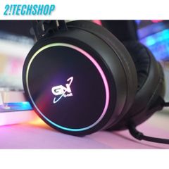 Tai Nghe Chụp Tai GNET G09 LED RGB - Tai Nghe Gaming Chất Âm Tuyệt Hảo, Thoải Mái, Chính Hãng, Đổi Màu Ấn Tượng