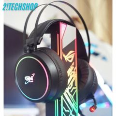 Tai Nghe Chụp Tai GNET G09 LED RGB - Tai Nghe Gaming Chất Âm Tuyệt Hảo, Thoải Mái, Chính Hãng, Đổi Màu Ấn Tượng