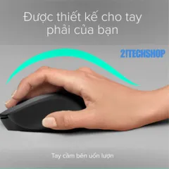 Chuột Không Dây Logitech M330 Silent Plus - Giảm Ồn 90%, Kết Nối USB 2.4GHz, Thiết Kế Công Thái Học Cho Laptop/PC, Pin Lên Đến 24 Tháng