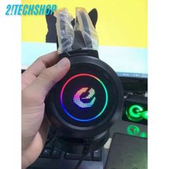 Tai Nghe Gaming Chụp Tai Âm Thanh 7.1 Có Mic USB - Bass Chắc Chắn Cho PC, Laptop, Đèn LED Đẹp Mắt