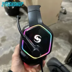 Tai Nghe Gaming KUBITE K15 USB & 3.5mm - Âm Thanh Sống Động, Đèn LED RGB, Thiết Kế Thoải Mái Cho Game Thủ