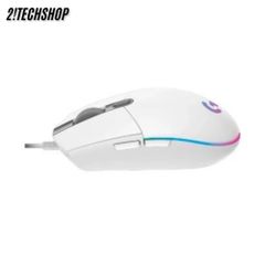 Chuột Gaming Logitech G102 Có Dây - RGB 8000DPI, Thiết Kế Công Thái Học, Đen/Trắng - Chuột Chơi Game Chính Hãng