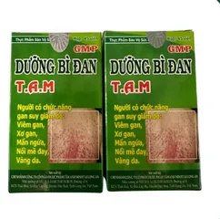 Dưỡng Bì Đan TAM - Thực Phẩm Chức Năng Giảm Mẩn Ngứa, Nổi Mề Đay và Cải Thiện Sức Khỏe Gan Tự Nhiên 1 Hộp 30 Viên