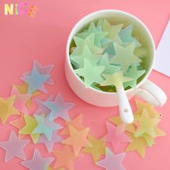 Bộ Ngôi Sao Dạ Quang Dán Tường Phát Sáng Ban Đêm - Trang Trí Không Gian Huyền Ảo Cho Bé Yêu