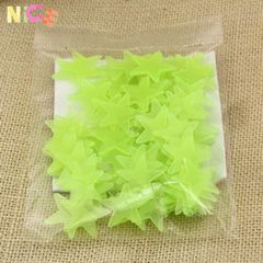 Bộ 100 Ngôi Sao Dạ Quang Gắn Tường - Trang Trí Phòng Ngủ Huyền Ảo với Nút Dán Tiện Lợi Màu Sắc Đa Dạng