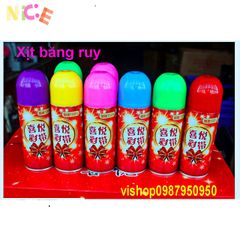 Bình Xịt Bọt Tuyết Sinh Nhật - Chất Lượng Cao, Thiết Kế Chống Trượt, Độc Đáo Cho Tiệc Tùng, Sự Kiện Vui Nhộn