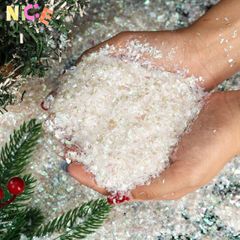 Bột Tuyết Trắng Nhân Tạo 50g/100g - Trang Trí Giáng Sinh Tạo Hiệu Ứng Tuyết Thực Tế Cho Tiệc Tùng Mùa Đông