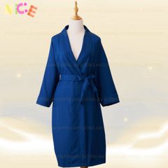 Áo Choàng Spa Cotton Dịu Mát - Đối Tượng 40-100kg - Không Bóng, Nhẹ Nhàng