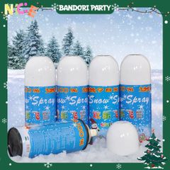 Bình Xịt Tuyết Trang Trí Giáng Sinh - Tạo Hiệu Ứng Tuyết Rơi Huyền Ảo cho Nhà Cửa và Sự Kiện Lễ Hội