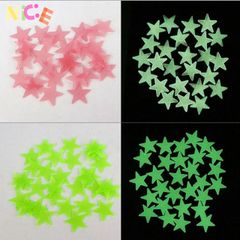 Bộ 100 Decal Dạ Quang Ngôi Sao KUNHEV - Đồ Trang Trí Phòng Ngủ Trẻ Em, Dán Tường Phát Sáng Nhiều Màu, Nghệ Thuật Huyền Bí