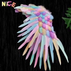 Cánh Thiên Thần và Quỷ Đen Gập Gọn - Phụ Kiện Cosplay Unisex Dành Cho Các Sự Kiện Nghệ Thuật Đỉnh Cao