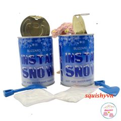 Hộp Tạo Tuyết Nhân Tạo - Nguyên Liệu Slime Mây Đặc Biệt Cho Trò Chơi Sáng Tạo và Trang Trí Mùa Giáng Sinh