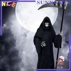 Bộ Hóa Trang Thần Chết Halloween Độc Đáo - Áo Choàng Có Mũ, Găng Tay Xương & Phụ Kiện Tạo Nên Phong Cách Kinh Dị ấn Tượng