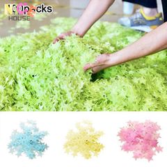 Miếng Dán Tường Ngôi Sao Phát Sang Đêm - Bộ 100 Miếng Dán Dạ Quang An Toàn Cho Trẻ Em - Trang Trí Phòng Ngủ Huyền Ảo