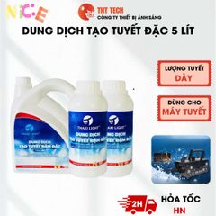 Dung dịch tạo tuyết đậm đặc THT TECH 500ml - Hiệu ứng tuyết trắng đẹp cho sự kiện, lễ hội và trang trí nội thất.