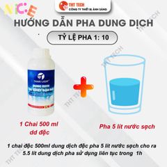 Dung dịch tạo tuyết đậm đặc THT TECH 500ml - Hiệu ứng tuyết trắng đẹp cho sự kiện, lễ hội và trang trí nội thất.