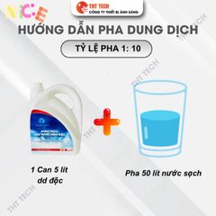 Dung dịch tạo tuyết đậm đặc THT TECH 500ml - Hiệu ứng tuyết trắng đẹp cho sự kiện, lễ hội và trang trí nội thất.