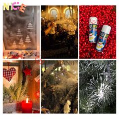 Bình Xịt Bọt Tuyết Trang Trí Cây Thông Giáng Sinh - Không Gian Lễ Hội Lung Linh Cho Noel, Tiệc Sinh Nhật, Đám Cưới