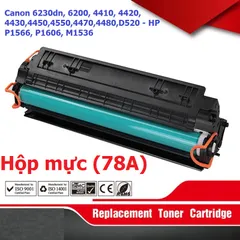 Hộp Mực Canon 326 (78A) - Chất lượng cao cho máy in Canon 6230dn, 6200, P1566, Mới 100%, In sắc nét, có lỗ đổ mực