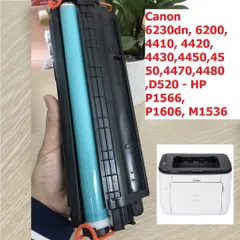 Hộp Mực Canon 326 (78A) - Chất lượng cao cho máy in Canon 6230dn, 6200, P1566, Mới 100%, In sắc nét, có lỗ đổ mực