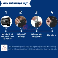 Hộp Mực Canon 326 (78A) - Chất lượng cao cho máy in Canon 6230dn, 6200, P1566, Mới 100%, In sắc nét, có lỗ đổ mực
