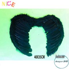 Bộ Cánh Thiên Thần Đen Trắng Cosplay - Phụ Kiện Hóa Trang Đặc Biệt Cho Tiệc Halloween và Sự Kiện Nghệ Thuật