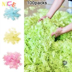 Gói 100 Miếng Dán Tường Sao Dạ Quang - Trang Trí Phòng Ngủ Phát Sáng Giúp Trẻ Mơ Mộng Trong Không Gian Huyền Bí