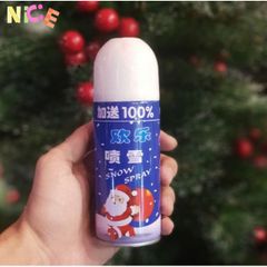 Bình Xịt Tuyết Trang Trí Giáng Sinh Không Tan - Tạo Không Khí Lễ Hội Cho Cây Thông & Không Gian Thêm Lung Linh 280ml