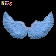 Đôi Cánh Lông Vũ Thiên Thần Trắng - Phụ Kiện Thời Trang Cực Chân Thực Cho Halloween Và Dạ Hội Hóa Trang