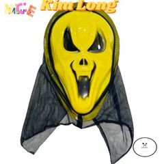 Bộ Trang Phục Halloween Áo Choàng Xương và Mặt Nạ Ma - Thời Trang Hóa Trang Bí Ẩn Với Chất Liệu Bền Đẹp, Phù Hợp Mọi Đối Tượng
