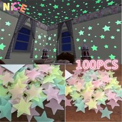 Bộ 100 Ngôi Sao Dạ Quang Phát Sáng Tự Nhiên - Trang Trí Phòng Ngủ Huyền Bí, Chiếu Sáng Đêm Tạo Không Gian Thú Vị