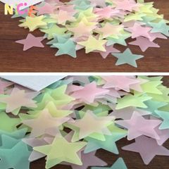 Bộ 100 Ngôi Sao Dạ Quang Phát Sáng Tự Nhiên - Trang Trí Phòng Ngủ Huyền Bí, Chiếu Sáng Đêm Tạo Không Gian Thú Vị