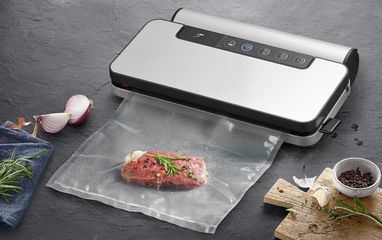 Máy Hút Chân Không WMF Lono 90W - Thiết Kế Cromargan, Chức Năng Hút Thực Phẩm Khô và Ướt, Bảo Quản Thực Phẩm An Toàn