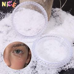 Bông Tuyết Nhân Tạo Giáng Sinh - Bộ 10 Miếng Trang Trí Nail Art DIY Mùa Đông, Không Tan Chảy, Dễ Sử Dụng