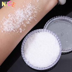 Bông Tuyết Nhân Tạo Giáng Sinh - Bộ 10 Miếng Trang Trí Nail Art DIY Mùa Đông, Không Tan Chảy, Dễ Sử Dụng