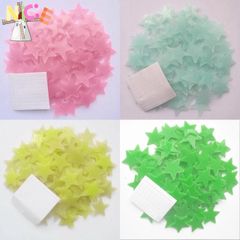 Bịch 100 Hình Ngôi Sao Phát Sáng Dạ Quang Dán Tường Trang Trí Nội Thất - Tạo Không Gian Huyền Ảo Cho Phòng Ốc