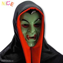 Áo Choàng Ma Cà Rồng Halloween Hai Mặt Kèm Mặt Nạ Cho Trẻ Em và Người Lớn - Phụ Kiện Hóa Trang Độc Đáo và Thú Vị