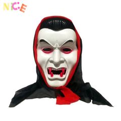 Áo Choàng Ma Cà Rồng Halloween Hai Mặt Kèm Mặt Nạ Cho Trẻ Em và Người Lớn - Phụ Kiện Hóa Trang Độc Đáo và Thú Vị