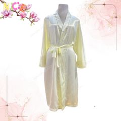 Áo Choàng Lụa SPA Cao Cấp Dáng Rộng - Thoáng Mát, Sang Trọng Cho Nữ và Nam, Phù Hợp Với Dịch Vụ Làm Đẹp, Spa, Massage