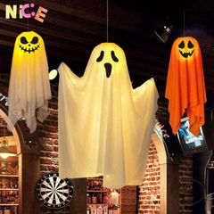 Bộ Hóa Trang Vô Diện Halloween - Áo Choàng Đen & Mặt Nạ Nhựa Trắng, Phù Hợp Tất Cả Giới Tính, Tham Dự Tiệc Cosplay & Sự Kiện Ấn Tượng