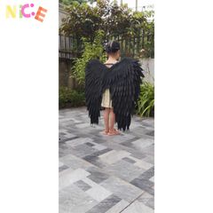 Cánh Thiên Thần Hóa Trang Trắng 1m x 1m - Áo Cánh Đáng Yêu Cho Trẻ Em Và Người Lớn - Phụ Kiện Lễ Hội Hoàn Hảo