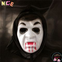 Bộ trang phục ma cà rồng đỏ đen với mặt nạ - Cosplay Halloween ấn tượng cho tín đồ công nghệ và người yêu phim kinh dị