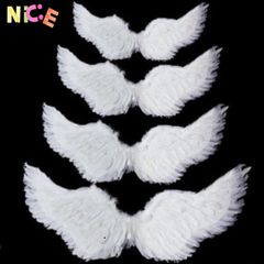 Cánh Thiên Thần Trắng 100cm x 80cm - Phụ Kiện Hóa Trang Đẹp Cho Lễ Hội & Cosplay, Chất Liệu Lông Mịn, Vẻ Ngoài Sang Trọng