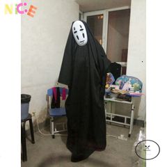 Bộ Trang Phục Hóa Trang Đen Bí Ẩn - Áo Choàng Sang Trọng & Mặt Nạ Ma Quái Dành Cho Trẻ Em & Người Lớn LUC55