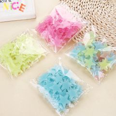 Bộ 100 Miếng Dán Tường Ngôi Sao Dạ Quang Nhiều Màu - Trang Trí Phòng Ngủ Trẻ Em An Toàn và Sáng Tạo