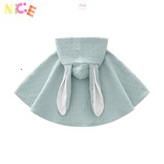Áo Choàng Chống Nắng Tai Thỏ Hinata AC001 - Áo Khoác Bảo Vệ Cho Bé Ngày Hè - Chất Liệu Cotton Nhẹ, Thiết Kế Dễ Thương, Nhiều Màu Sắc