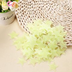 Bộ 100 Ngôi Sao Dán Tường Phát Sáng Ban Đêm - Trang Trí Phòng Ngủ Dễ Thương Cho Bé Yêu, Tỏa Sáng Lung Linh Trong Bóng Tối