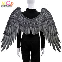 Cánh Thiên Thần Đen Cosplay Halloween - Bộ Cánh Angel Wings Cho Ngày Hội - Phụ Kiện Thời Trang Nổi Bật